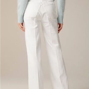 White High-Waisted Pants